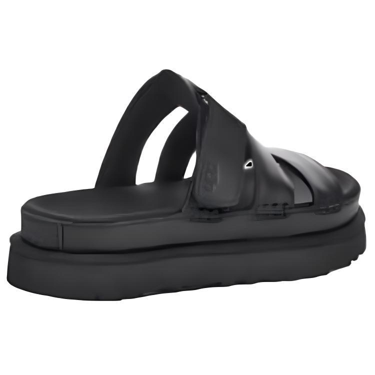 UGG Goldenstar Platform Slide 'Black' Women's 1154652-BLK