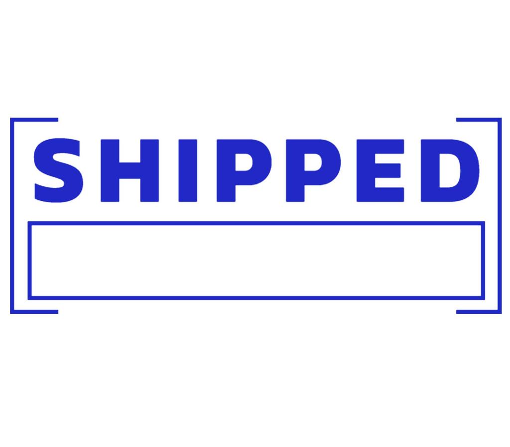 Printtoo Shipped Self Inking Rubber Stamp Pre-Inked Office Stamp- Home Office Business Stationery, 47 X 20 Mm