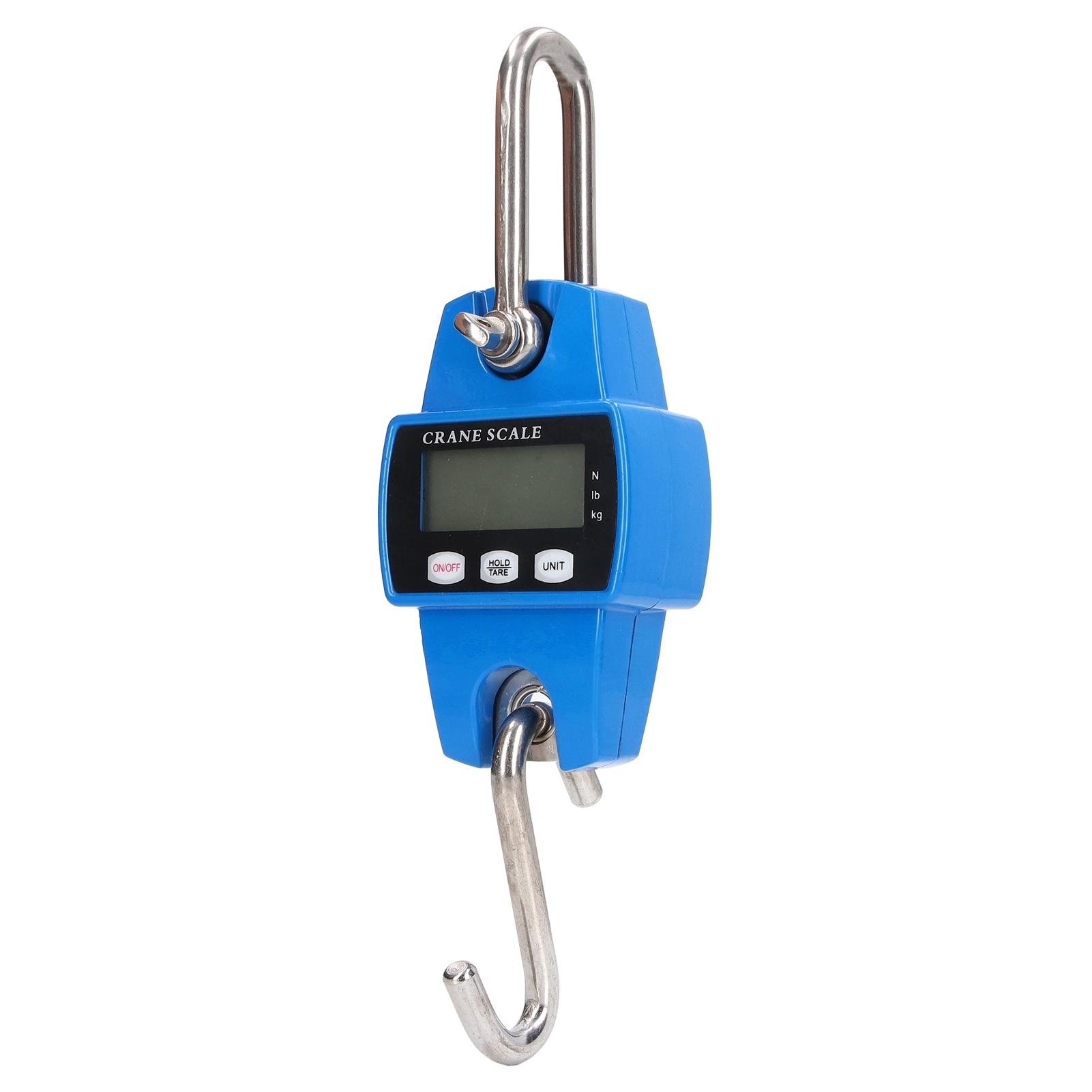 Крановые весы Ручные Портативные Цифровые Точные Многофункциональные Промышленные Электронные Подвесные Весы Синие