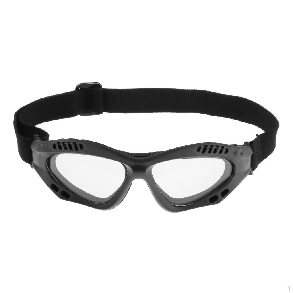 Safety Goggles, Anti Fog Glasses with Adjustable Strap for Riding Hunting Cycling