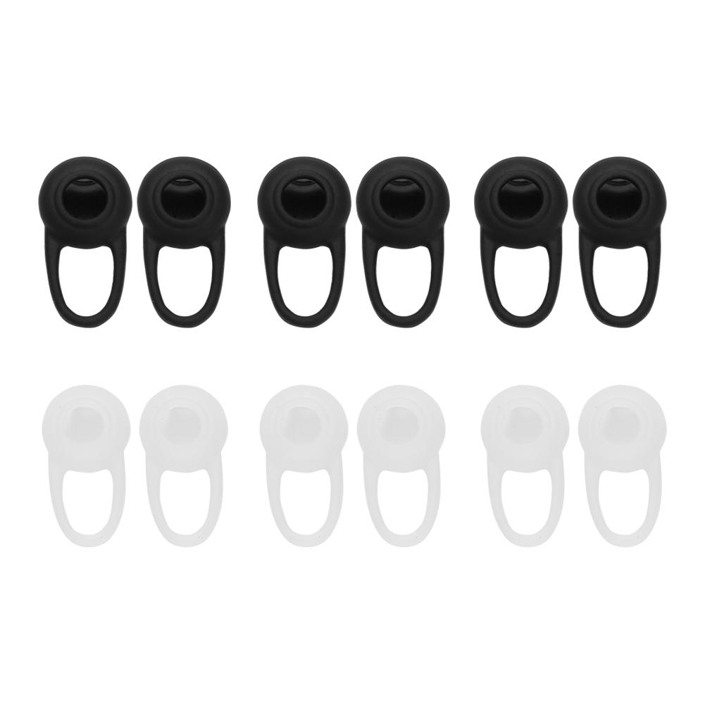 Wireless In Ear Earphone Eartips 6pcs Comfortable Silicone Elastic Earbuds Replacement Universal for MP3 Mobile Headset