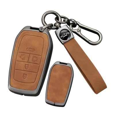 Toyota Key Case, Key Holder, Alloy, PU Leather, Alphard, Vellfire, Yaris Cross, Vios Noah,