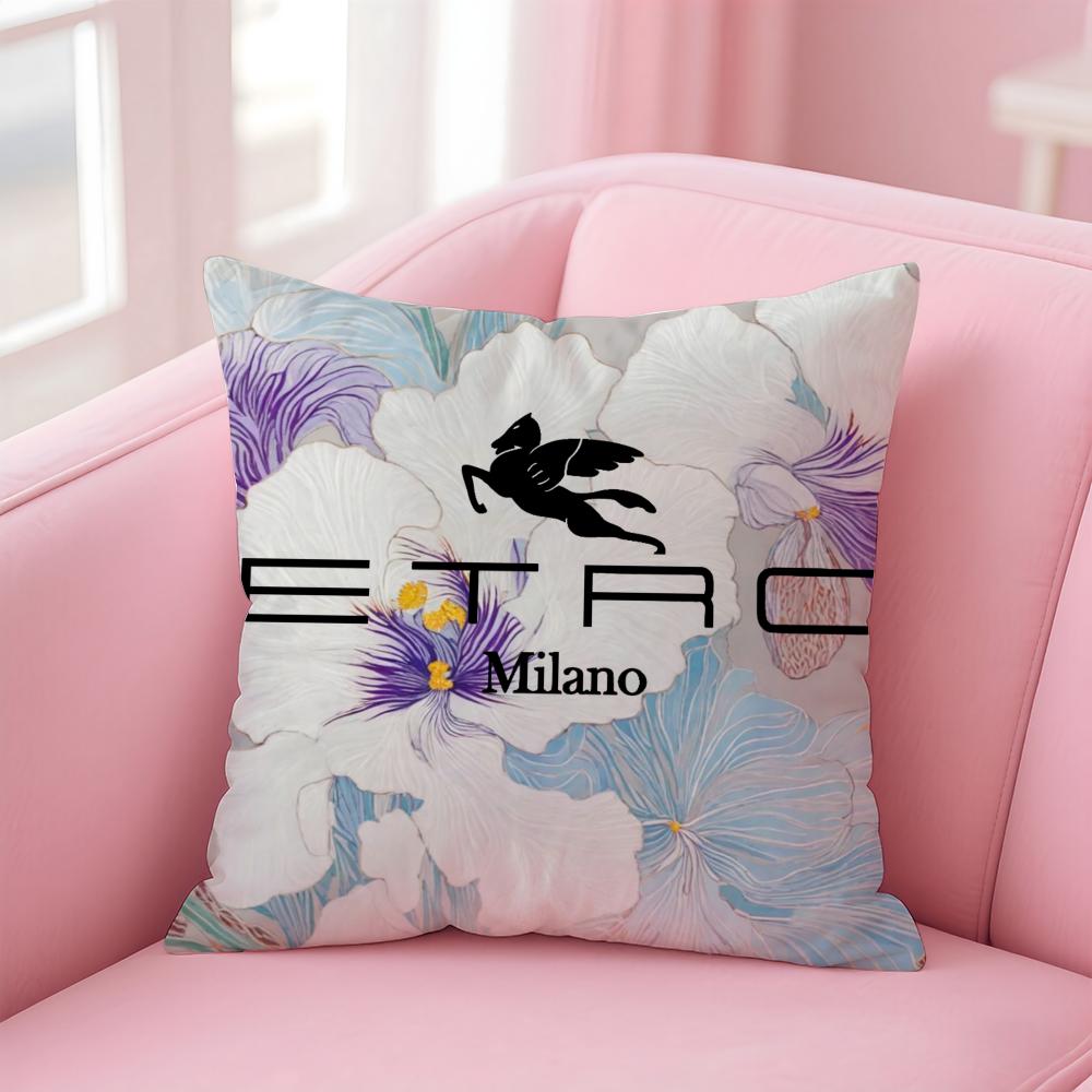 Brand E-EtroS Cushion Cover Comfortable Reversible Pillow Cover Ideal for Car Sofa Bedroom & Beyond