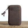 Men's Retro Crazy Horse Leather Key Holder