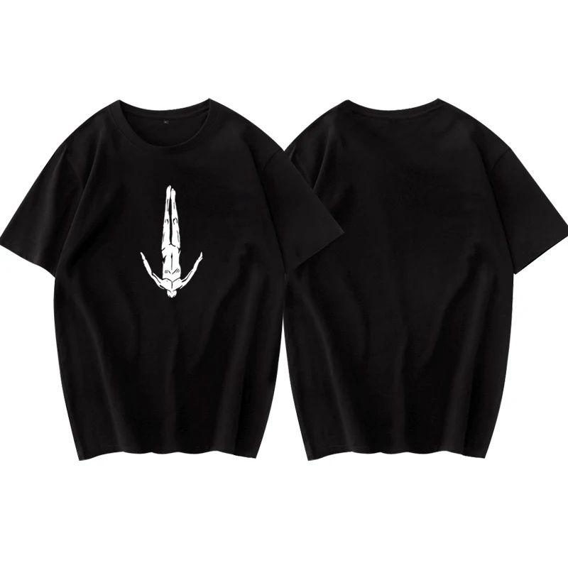 2025 Summer Dj Anyma Top 100 Dj Thailand S20 Ssk Vac Electric Syllables Wear A T-shirt Fashion Casual Loose Tops Unisex