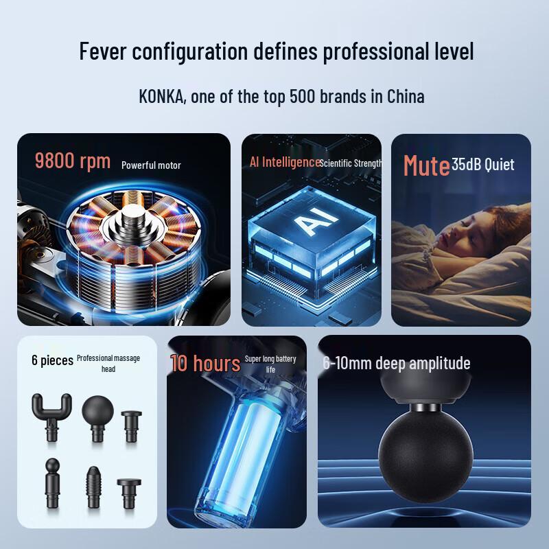 KONKA V5 Smart Mini Fascia Massage Gun