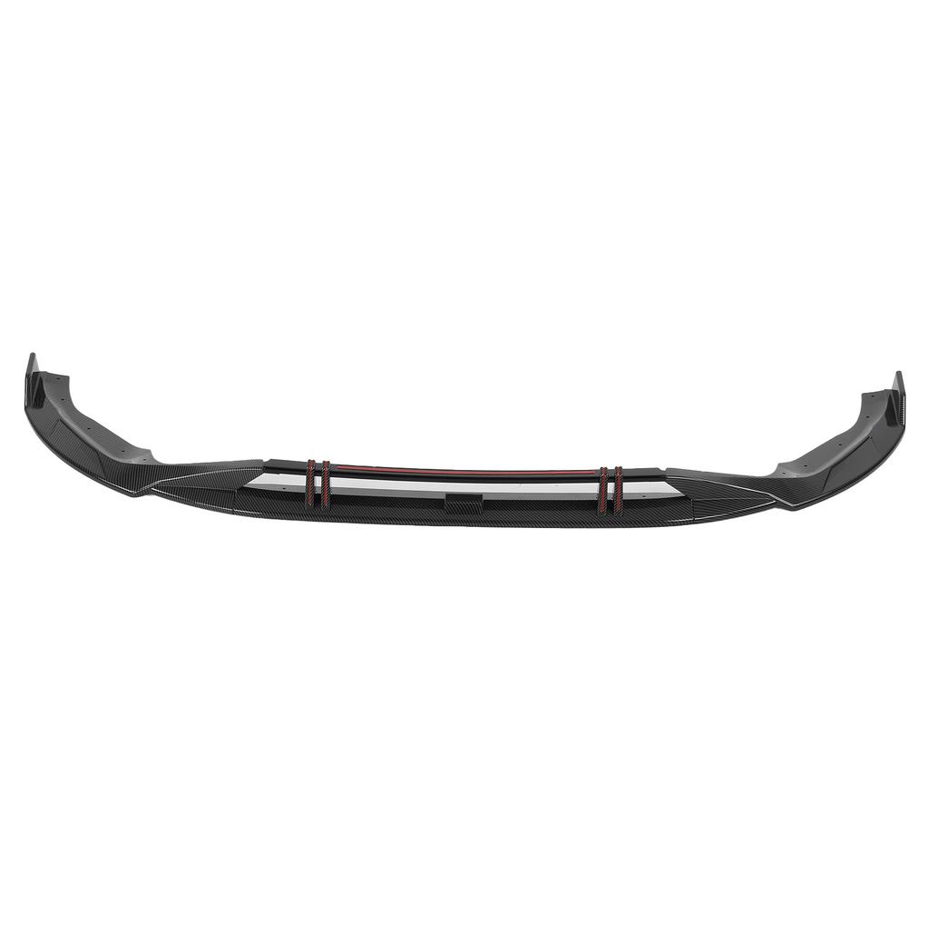 Front Bumper Lip Spoiler Carbon Fiber Style Car Modification Part Fit for A5 B9 Sport 2020 2021