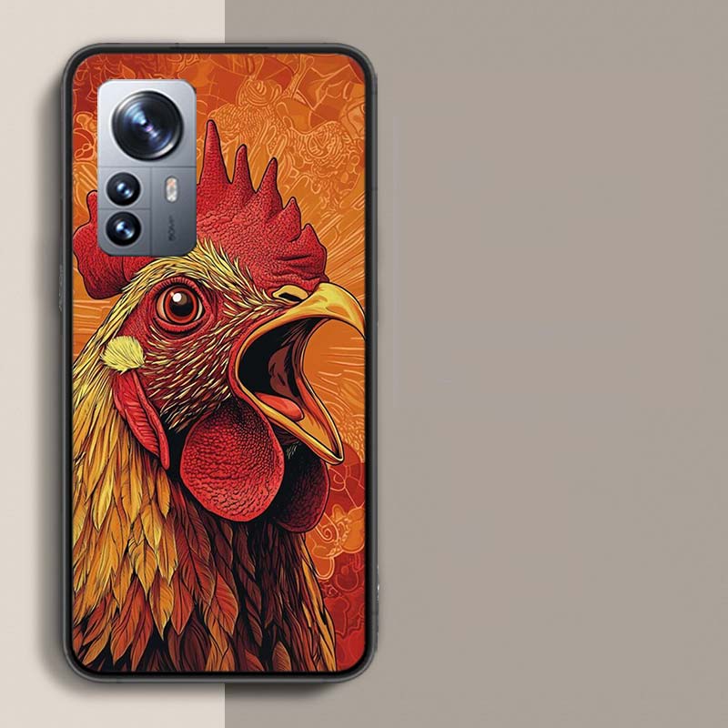 Cool Rooster Making Money Phone Case For Redmi Note 13 Pro Plus 14 Pro+ 12S 12 11S 11T 11E 11 10S 10 9S 9 Xiaomi Capa TPU