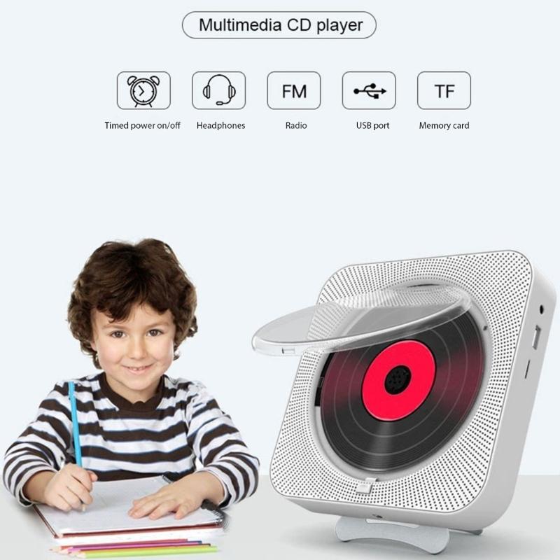 Bluetooth-compatible CDs Player Wireless Connection Studio Grade Quality 20 Hour Playback Light Weight Design