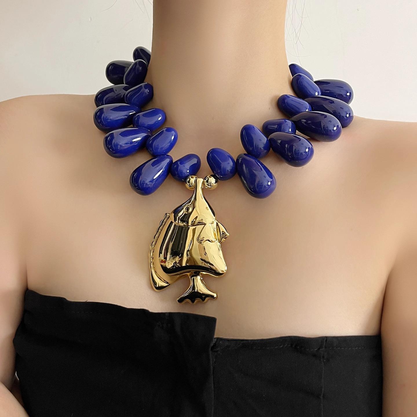 

Модное ожерелье для женских украшений фиолетовый