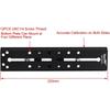 Haoge 220mm Camera Long Slide Quick Release Plate for Sachtler Tripods with Fluid Head (FSB4, FSB6, FSB6T, FSB8, FSB8T, FSB10, FSB10T, DV10 3+3, 5+5 V
