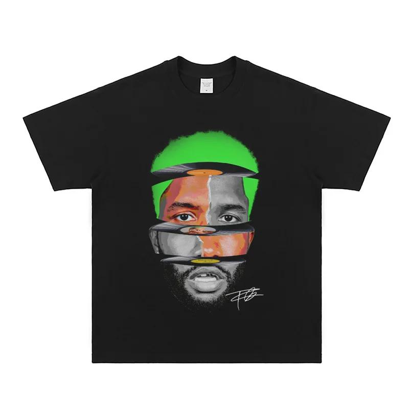 2025 Frank Ocean Rapper Hip Hop Blond Short Sleeve T-Shirt Men Cotton Streetwear Summer Women Fashion T Shirt Clothing Fans Gift