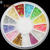 Colorful Shiny Nail Art Decoration Wheel Colorful Star DIY Manicure Accessory Nail Care