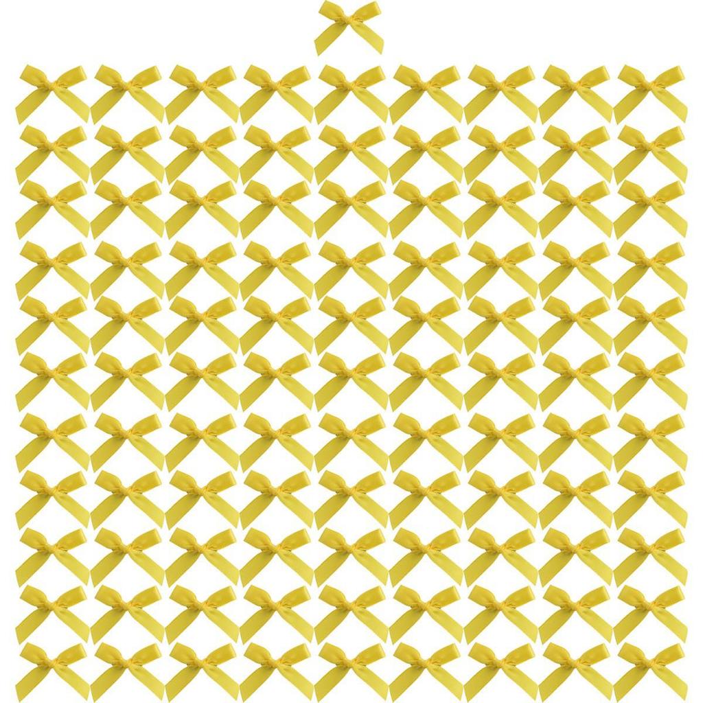 Ballet Style Ribbon Bow Duckbill Clip - Sweet 4cm Hair Accessories