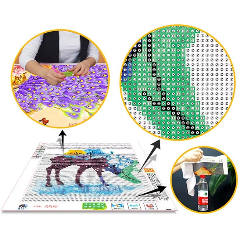 DIY Photo Custom Full Round Drill Diamond Painting Cross Stitch Mosaic Diamond Embroidery Home Wedding Decoration