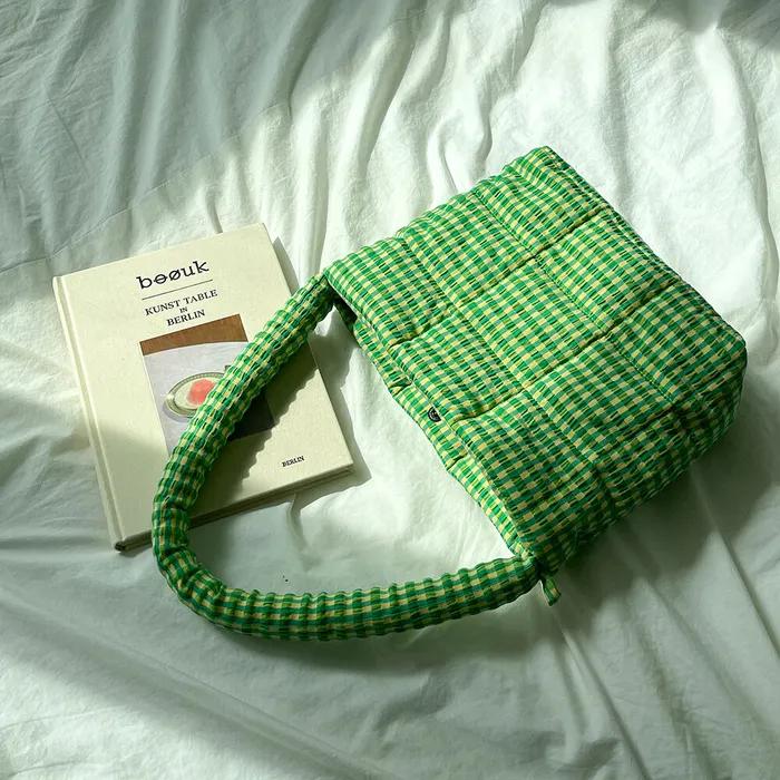 Cracker shoulder bag (lime)