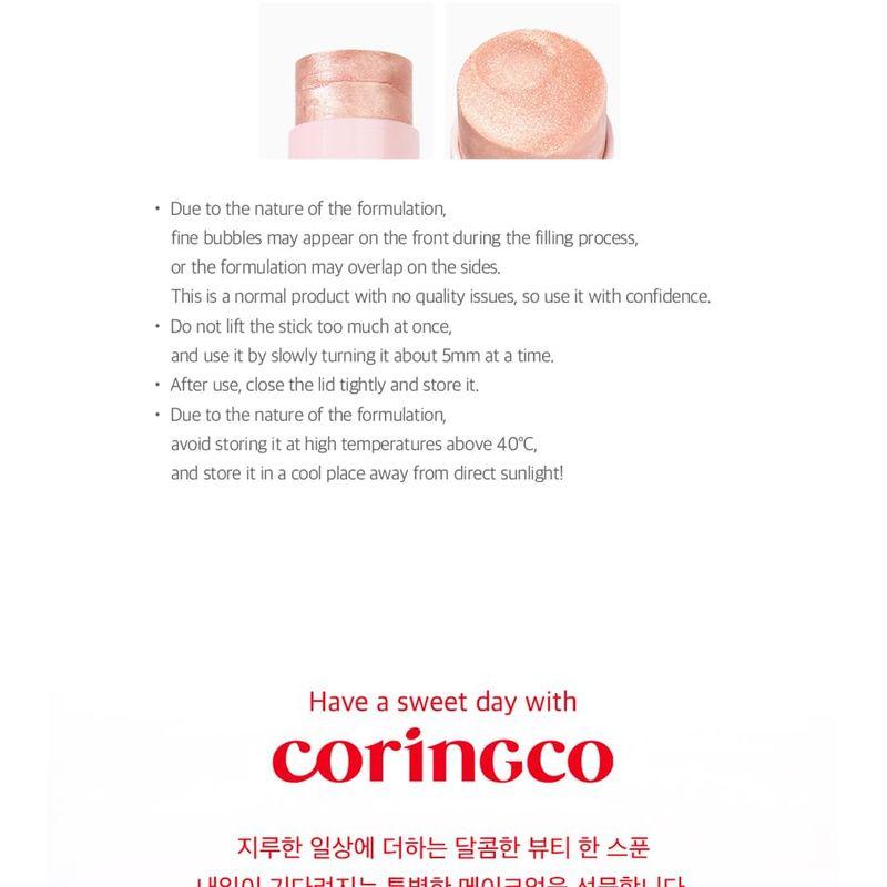 CORINGCO - Glow Touch Blush & Illuminator Stick - 2 Colors