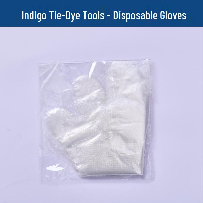 Handmade Indigo Batik Tie-Dye Fabric DIY Set for Warm-up Events