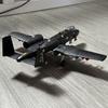 1/62 A-10 Thunderbolt II Warthog Samolot Metalowy Odlewany Ciśnieniowo Model Samolotu Kolekcjonerski Ozdoby dla Miłośników z Dźwiękiem i Światłem Chłopcy