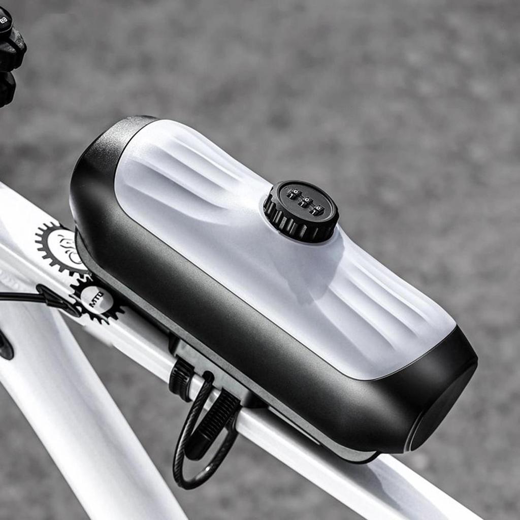 Storage Box With Lock Waterproof Bike Password Organizer Bag Anti-Theft Bike Code Lock Box For Men Women Boys Girls Youth Teens