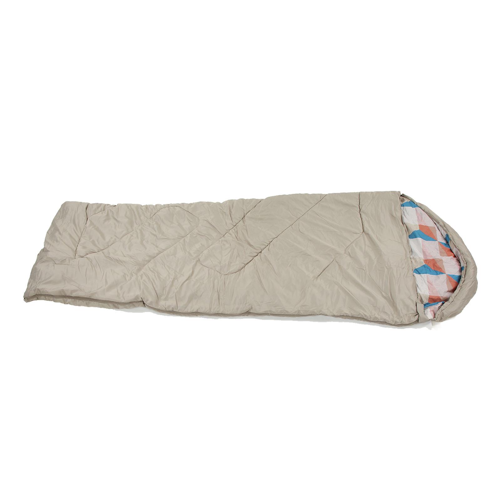 Igeteck Outdoor Camping Sleeping Bag Trapezoid Waterproof Warm Sleeping Bag With Hood For Adults Hiking Climbing