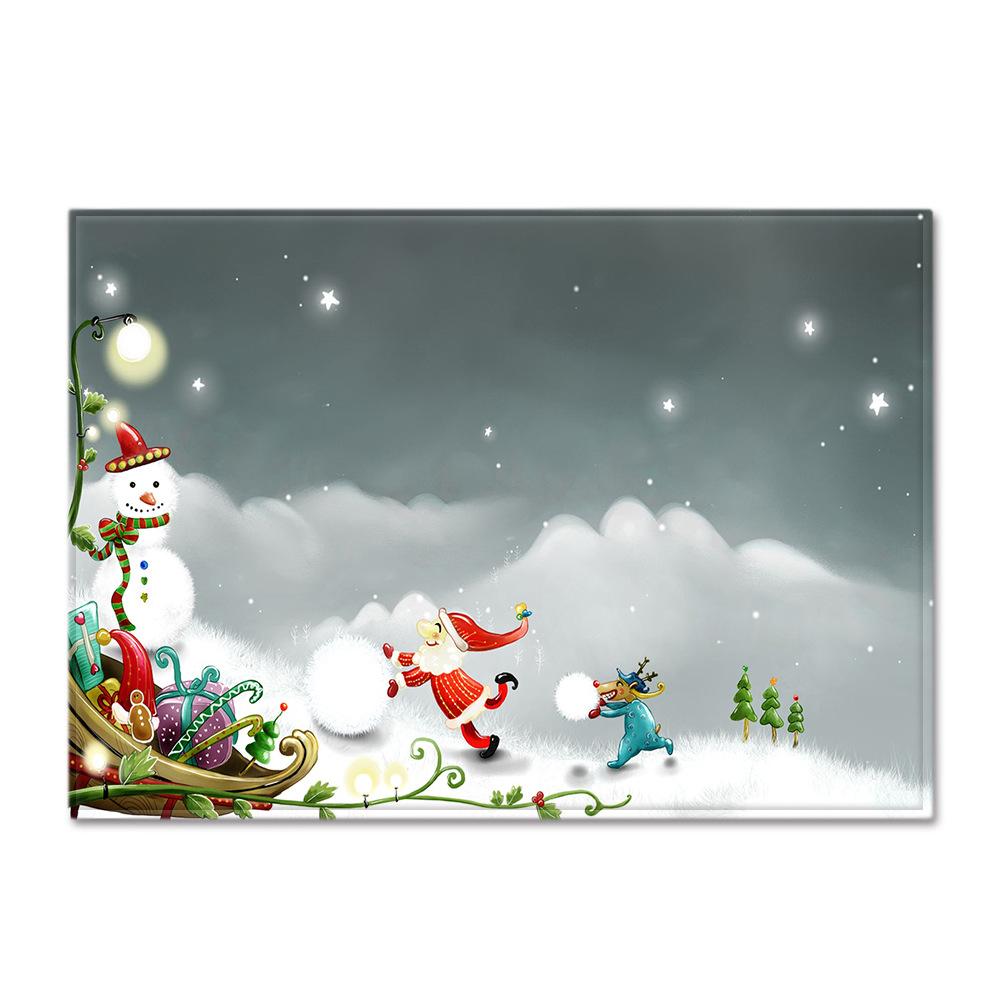 Christmas Living Room Floor Mat Bedroom Dining Room Carpet Carpet Doormat