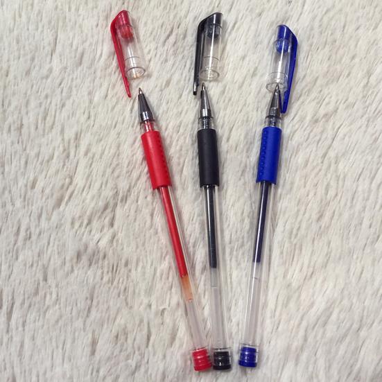 Stylo à encre Gel en plastique 0.5mm, fournitures scolaires et de bureau, papeterie pour étudiants, outil d'écriture