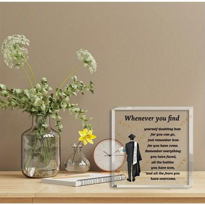 Class of 2025 Gifts for Him: Inspirational Grad Decor. Son/Friend/Teen Grad Gifts – New Start/End of Year.