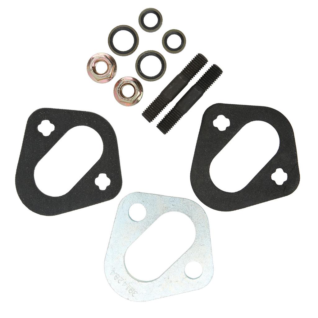 Fuel Lift Pump Stud Kit Metal Alloy Gasket Spacer Mounting Set Replacement for Dodge 5.9L 6bt 12v 1994‑1998