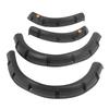 Golf Cart Wheel Flares Impact Resistant ABS Plastic Front Rear Golf Cart Tire Flares Set for RXV 2008‑2015 Golf Cart