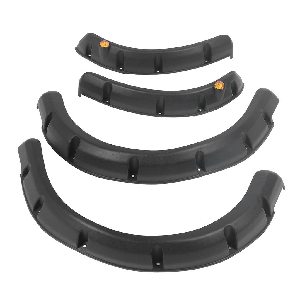 Golf Cart Wheel Flares Impact Resistant ABS Plastic Front Rear Golf Cart Tire Flares Set for RXV 2008‑2015 Golf Cart