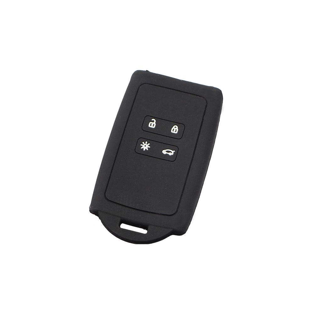 Silicone Key Cover Case Zoe For Renault Captur Megane Talisman Espace Clio Zoe Koleos Scenic 4 Arkana Dacia Sandero Card Remote