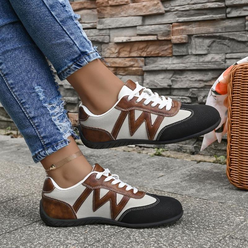 Women Soft‑Sole German Trainer Sneakers Flat Casual Shoes
