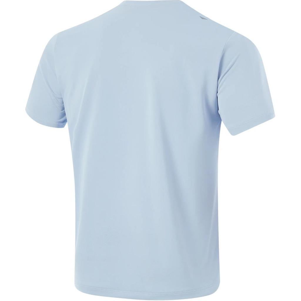 Li Ning Running Collection T Shirt Men's Clear Sky Blue ATSU201-4