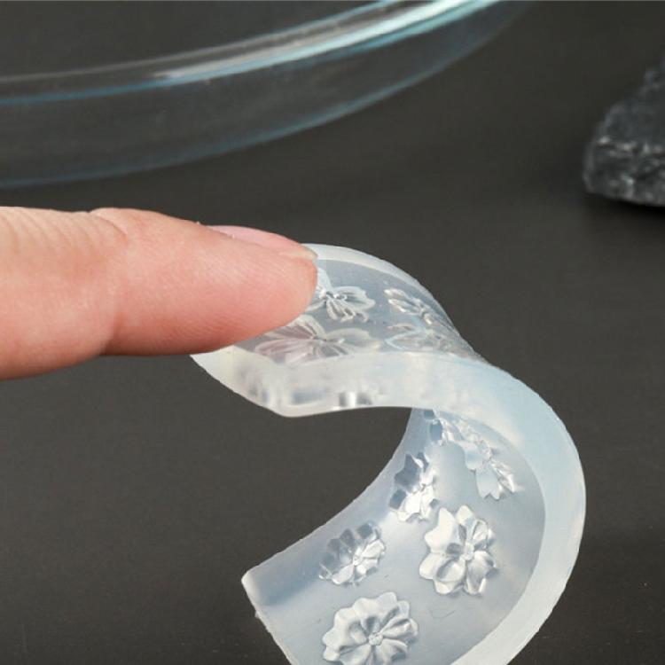 Silikon Nail Art Dekorationen Form DIY Nail Art Werkzeuge 3D Blume Epoxidharz Form für Ohrringe Anhänger Schmuckherstellung