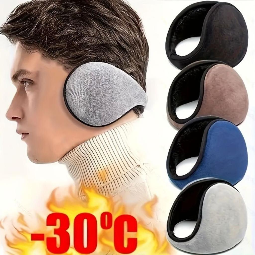 Lightweight Earmuffs, Unisex, Warm And Windproof, Made Of Plush Material, Suitable For Students' Winter Activities.