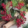 100Pcs Christmas Decoration Artificial Berries  for Wedding Christmas Decoration