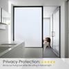 Lifetree Frosted Window Film Privacy Opaque Glass Film Non Adhesive Static Cling for Home Office 44 5x200 Cm