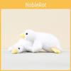 Keychain Plush Soft Goose Pendant Compact Size Travel Bag Ornament Doll Gift