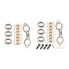 Exhaust Pipe Manifold Gasket Spring Set High Temperature Resistant Exhaust Manifold Gasket Spring Set for Vehicles