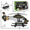 Interactive Military Toy Helicopter Winch Lights Sounds
