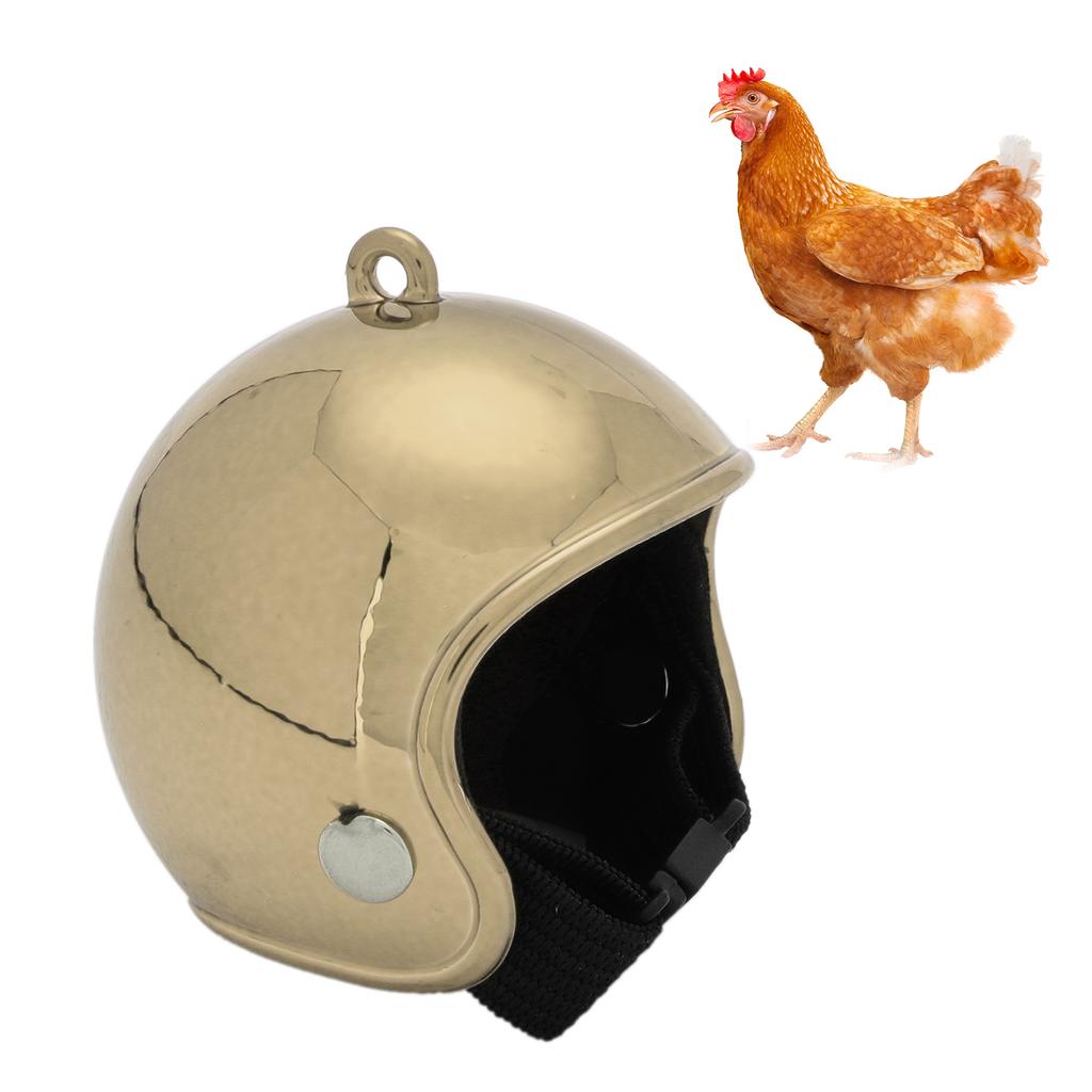 Zabawne nakrycie głowy dla zwierząt domowych w kształcie kurczaka, przyciągające wzrok i regulowane nakrycie głowy dla małych kurcząt i ptaków
