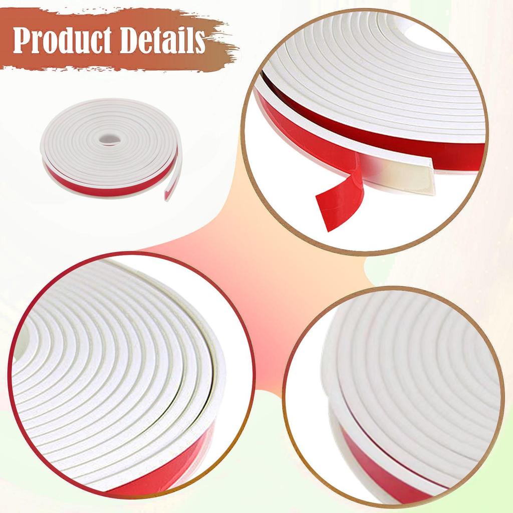 U Shape Edge Banding Tape Self Sticky Veneer Edging Trim Repair Corner Guard Protector for