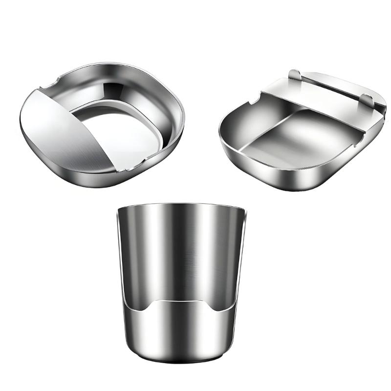 Stainless Steel Pot Lid Holder Cutting Board Stand, Freestanding Countertops Utensils Stand for Kitchen Cooking, Stove Side Use, and Meal Preps