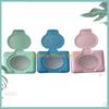 F26C Tabletop Tissue Organizer Baby Wet Wipe Storage Box for Living Room Bedroom Kitchen Countertops Wipe Dispenser Dustproof