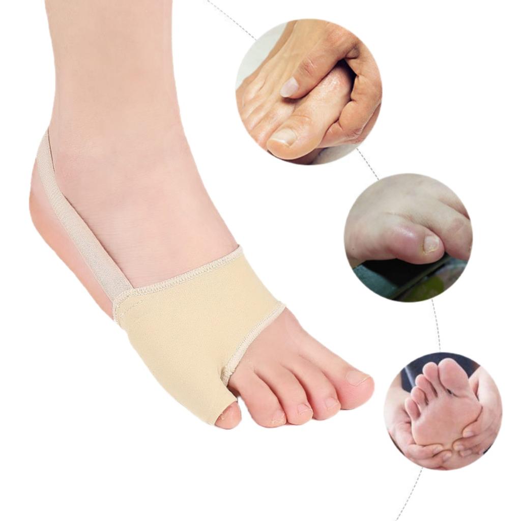 1Pair Adjustable Toe Separator Bunion Corrector Hallux Valgus Foot Protector for Little Toe Pain Relief