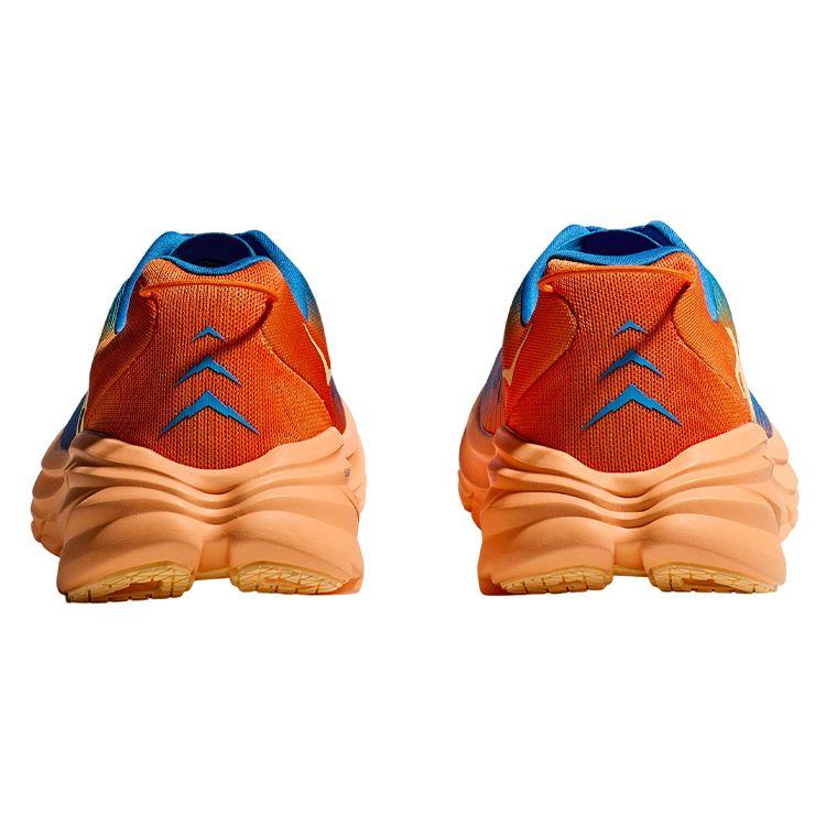 HOKA One One Rincon 3 Bequeme Stoßdämpfende Rutschfeste Langlebige Low-Top Laufschuhe Herren Sneaker Blau Orange 1121370-CSVO