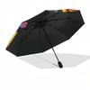 1 Stück Axt Mann Automatischer Faltregenschirm, Tragbares faltbares Design, Lässiges Outdoor-Accessoire L1127039
