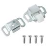 20Pcs Quiet Roller Latches Zincs Alloys Mailbox Replacement Roller Catches Latches for Mailbox Door Cabinet Closing Closures