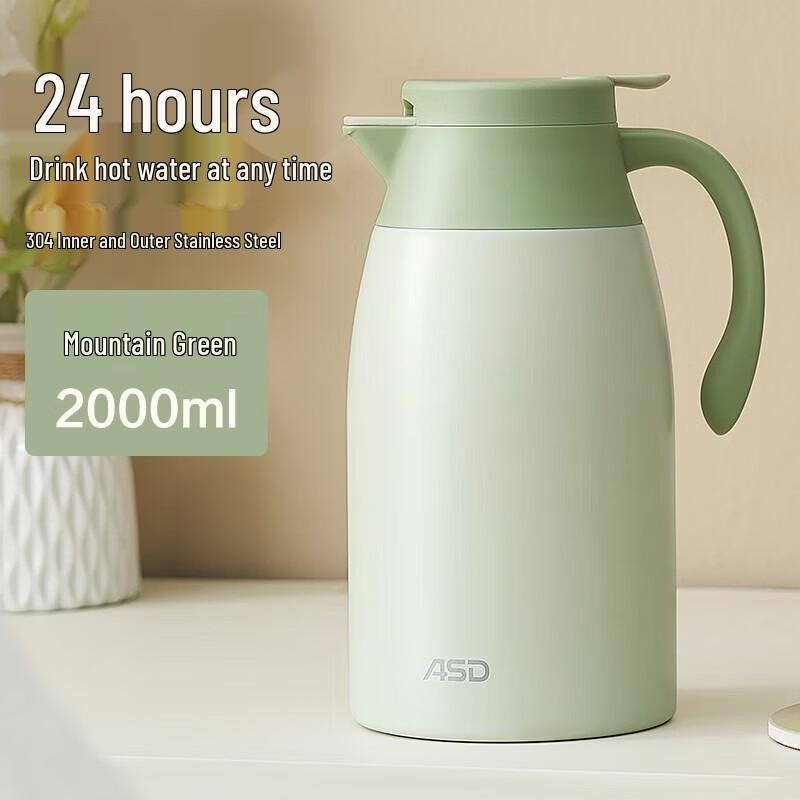 ASD 304 Stainless Steel Vacuum Insulated Kettle